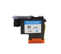 PHOVYAFI Compatible con Impresora 81 Cabezal de impresión Designjet 5000 5000PC 5500 5500PS(Cyan)