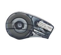 PHOVYAFI Etiqueta de Nylon Negra en Blanco M21 750 499 19.1 mm x 4.9m (0.75 "x 16 ') 2-10pcs Funciona con BMP21 más impresoras compatibles con M21 750 499 Etiquetas(2PCS)