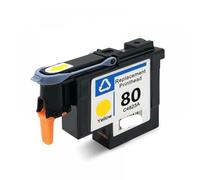 PHOVYAFI Impresión Compatible C4820A C4821A C4822A C4823A para DesignJet 1050 1055 1055cm 1050c más impresoras(1PCS Yellow)