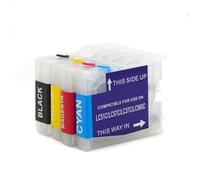 PHOVYAFI LC1000 LC10 LC51 LC37 LC57 LC960 Cartucho de Tinta de Recarga vacío Compatible con MFC-665CW MFC-845CW MFC-465CN MFC-685CW MFC-3360C Modelos de impresión