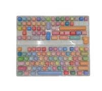 PHOVYAFI Lindos Tecillos PBT de Bears de Gummy Bears para el Perfil Moa Compatible con interruptores MX Teclado de Juegos mecánicos Personalizados