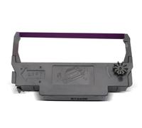 PHOVYAFI Marco de Cinta Compatible con 10 Piezas para ERC-30 34 38TM-U288B M188B M188D TM-U220 220A Papel de impresión de boleto pequeño(Purple)