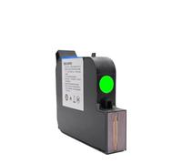 PHOVYAFI Tinta solvente Seca y respetuosa con el Medio Ambiente, 25,4mm, 2588, Compatible con Impresora portátil de inyección de Tinta no cifrada de 600DPI(Green)