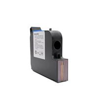 PHOVYAFI Tinta solvente Seca y respetuosa con el Medio Ambiente, 25,4mm, 2588, Compatible con Impresora portátil de inyección de Tinta no cifrada de 600DPI(Black)