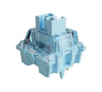 PHOVYAFI V3 Pro Cream Blue Switches táctil de 5 Pines 45 Conteo para teclados mecánicos(45pcs)