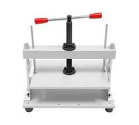 PHOYUXM Prensa plana de papel, 1.5T con 2 barras de contrapeso y 3 deflectores extraíbles, para alisar diferentes tipos de archivos