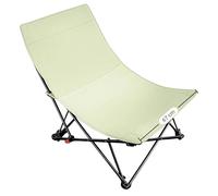 PHQCIV Silla de Camping portátil Regulable en 4 Posiciones,Asiento de 67 cm de Ancho.Silla Plegable,Silla Deportiva,Silla para Exteriores y Silla para césped,Capacidad de 160 kg(Green)