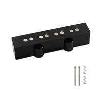 Phrilam Pastilla de graves Alnico 5 JB J de estilo abierto para reemplazo de graves JB de 4 cuerdas, posición del cuello