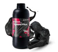 Phrozen Speed Plus Resin | Resina de Impresión 3D Ultra-Rapide | Alta Precisión, Hasta 8 Veces Más Rápida | Resina UV 405 nm para Impresoras LCD/DLP/SLA - Negro (1kg)