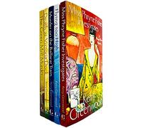 Phryne Fisher Murder Mystery Series Books 1-5 Collection Set par Kerry Greenwood (Miss Phryne Fisher Investigate, Vol trop haut, Meurtre dans le train Ballarat, Mort à Victoria Dock et Meurtre de Gre