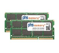 PHS-memory 16GB (2x8GB) Kit RAM módulo Compatible con QNAP TS-253B DDR3 SO DIMM 1600MHz PC3L-12800S