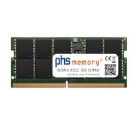PHS-memory 16GB RAM módulo Compatible con Asustor Lockerstor 8 Gen3 (AS6808T) DDR5 SO DIMM ECC 4800MHz PC5-38400E