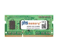 PHS-memory 2GB RAM módulo Compatible con Apple iMac Core 2 Duo 3.06GHz 24-Zoll (Early 2009) DDR3 SO DIMM 1066MHz PC3-8500S