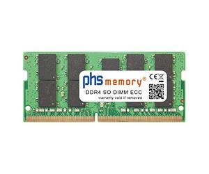 PHS-memory 32GB RAM módulo Compatible con Synology DiskStation DS723+ DDR4 SO DIMM ECC 2666MHz PC4-21300E