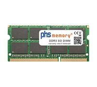 PHS-memory 4GB RAM módulo Compatible con HP Pavilion x360 15-bk060sa DDR3 SO DIMM 1600MHz PC3L-12800S