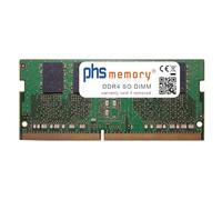 PHS-memory 4GB RAM módulo Compatible con QNAP TS-453D-4G DDR4 SO DIMM 2400MHz PC4-19200S