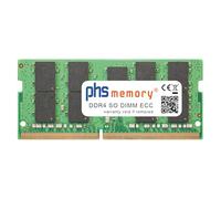 PHS-memory 8GB RAM módulo Compatible con Synology RackStation RS822+ DDR4 SO DIMM ECC 3200MHz PC4-25600E