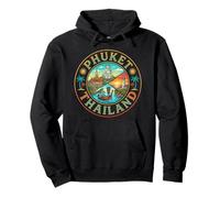 Phuket Tailandia Round Travel Souvenir Landmark Turista Regalo Sudadera con Capucha
