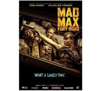 PHVRLG Poster De La Película Clásica Retro Mad Max 4 Fury Roads Lienzo Pintado Arte De Pared Decoración Del Hogar 50 X 70 Cm Sin Marco