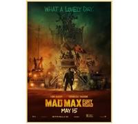 PHVRLG Poster De La Película Clásica Retro Mad Max 4 Fury Roads Lienzo Pintado Arte De Pared Decoración Del Hogar 50 X 70 Cm Sin Marco