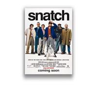 PHVRLG Poster De La Película Snatch Lienzo Pintado Cuadro Decorativo Para Pared Del Hogar 50 * 70 Cm Sin Marco