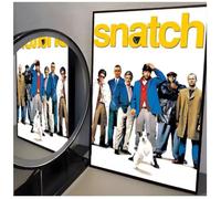 PHVRLG Poster De La Película Snatch Lienzo Pintado Cuadro Decorativo Para Pared Del Hogar 50 * 70 Cm Sin Marco