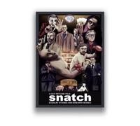 PHVRLG Poster De La Película Snatch Lienzo Pintado Cuadro Decorativo Para Pared Del Hogar 50 * 70 Cm Sin Marco