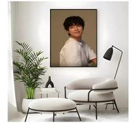 PHVRLG Poster Del Actor Coreano Park Bo Gum Pintura Sobre Lienzo Decoración Vintage Para El Hogar 50 X 70 Cm Sin Marco