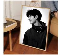 PHVRLG Poster Del Actor Coreano Park Bo Gum Pintura Sobre Lienzo Decoración Vintage Para El Hogar 50 X 70 Cm Sin Marco