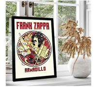 PHVRLG Poster Fotográfico De Frank Zappa Estrella De La Música Retratos E Imágenes Para La Decoración Del Hogar 50 * 70 Cm Sin Marco