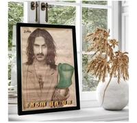 PHVRLG Poster Fotográfico De Frank Zappa Estrella De La Música Retratos E Imágenes Para La Decoración Del Hogar 50 * 70 Cm Sin Marco
