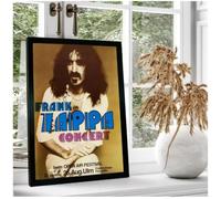PHVRLG Poster Fotográfico De Frank Zappa Estrella De La Música Retratos E Imágenes Para La Decoración Del Hogar 50 * 70 Cm Sin Marco