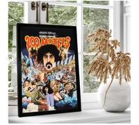 PHVRLG Poster Fotográfico De Frank Zappa Estrella De La Música Retratos E Imágenes Para La Decoración Del Hogar 50 * 70 Cm Sin Marco