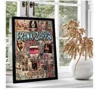 PHVRLG Poster Fotográfico De Frank Zappa Estrella De La Música Retratos E Imágenes Para La Decoración Del Hogar 50 * 70 Cm Sin Marco
