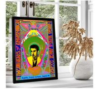 PHVRLG Poster Fotográfico De Frank Zappa Estrella De La Música Retratos E Imágenes Para La Decoración Del Hogar 50 * 70 Cm Sin Marco