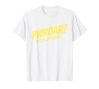 Phwoar Eres una Hermosa Broma británica Camiseta gráfica económica, Hombre, Blanco, S