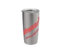 PHWOAR! Eres una hermosa roja Vaso térmico de acero inoxidable de doble pared