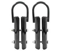 Phyachelo 1,5 Pulgadas Cuerda Escalada Clamp, 2 Juegos Subida Cuerda del Entrenamiento del Aparejo de UnióN de Gancho para la Cuerda de Escalada Gimnasio Entrenamiento de Fuerza