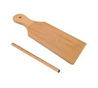 Phyachelo Fideos Mesa de Mantequilla de Madera y Paletas para Hacer FáCilmente Pasta y Mantequilla Antiadherente Tablero de Pasta Rodillo de ñOquis