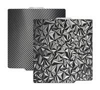 Phyachelo Placa de Construcción PEO Pet para Impresora 3D para Impresora 3D -Lab X1/X1C/X1E/P1P/P1S/A1, PEO+Superficie de Pet de Fibra de Carbono 257x257 mm