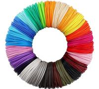 Phyachelo Pluma de impresión 3D PCL Filamento paquetes de recarga de 1,75 mm, paquete de 20 colores al azar, baja temperatura de fusión de 70 centígrados, regalos para niños (200 pies)