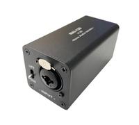 Phyachelo ReduccióN de Ruido del Aislador de Audio, Elimina el Ruido Actual, Caja de ConexióN una DI, Aislador de Audio del Mezclador XLR 6.5, MAI-130 Mono