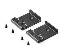 PhyinLan Din Rail Mount Clip 42mm Width Universal Din-Rail Mounting Brackets Clamp for Switches and Injectors 2-Pack