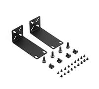 PhyinLan Kit de montaje en bastidor, orejas de bastidor ajustables para productos Netgear, Cisco, D-Link, TRENDnet y HP, montaje de equipos de 10,6"-19", distancia entre orificios ajustable de 14-30mm