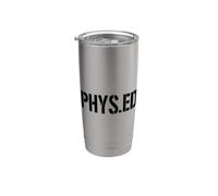 PHYS.ED EDUCACIÓN FÍSICA EJERCICIO DE FITNESS P.E. Vaso térmico de acero inoxidable de doble pared