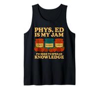 Phys Ed es mi profesor divertido de regreso a clases primer día Camiseta sin Mangas