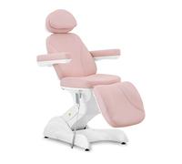 Physa Camilla de Estética Cama para Masaje Powder Pink (Estructura: Metal con Revestimiento de Polvo, Espesor del Acolchado: 100 mm, Color: Rosa/Blanco)