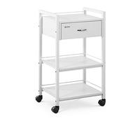 Physa Carrito para Cosméticos Carro de Peluquería Physa CT-1 (Cantidad de cajones: 1, Cantidad de estantes: 3, Material de la Estructura: Acero)