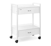 physa Carrito para Cosméticos Carro de Peluquería PHYSA CT-2 (Cantidad de cajones: 2, Capacidad de carga: 30 kg, Material de la estructura: acero)
