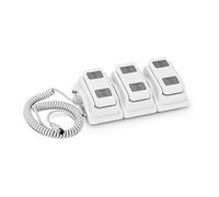 physa Pedal Para Camillas Eléctricas De Masaje PHY-FP-2 (Conector de 8 pines, Para 3 motores, Compatible para la camilla de masaje NANTES y SAN MARINO de physa)